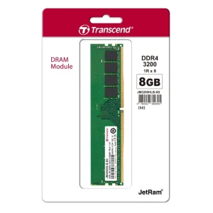 Transcend 8GB JM DDR4 3200MHz U-DIMM 1Rx8 1.2V Desktop RAM