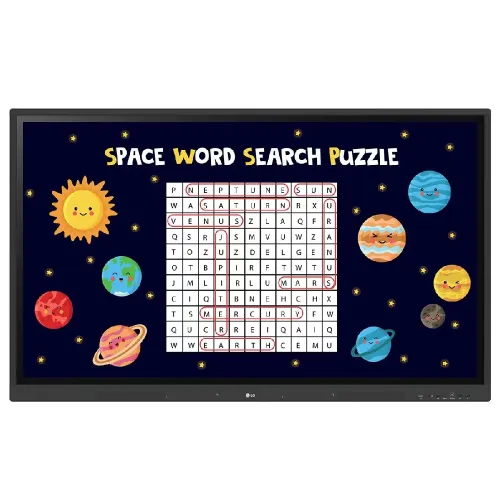 LG 75TR3DK-BM 75 Inch 4K UHD Touch Interactive Flat Panel Display