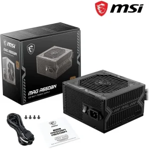 MSI MAG A550BN 550W 80+ Bronze Power Supply Unit (PSU)