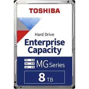 TOSHIBA MG06 Enterprise 8TB 3.5 Inch 7200RPM SATA HDD