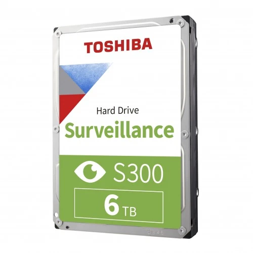 Toshiba S300 6TB 5400rpm 3.5″ Surveillance Hard Drive