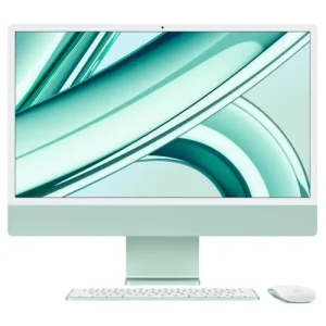 Apple iMac M3 Chip 512GB SSD 24 inch 4.5K Retina Display Green All-in-One PC