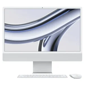 Apple iMac M3 Chip 256GB SSD 24 inch 4.5K Retina Display Silver All-in-One PC