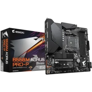 GIGABYTE B550M AORUS PRO-P Micro-ATX AM4 Motherboard