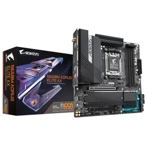 GIGABYTE B650M AORUS ELITE AX DDR5 AMD AM5 Micro-ATX Motherboard