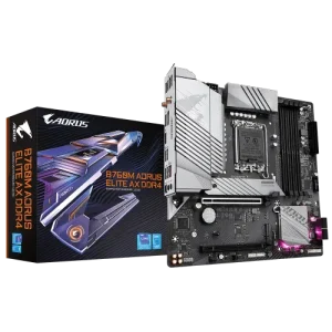 GIGABYTE B760M AORUS ELITE AX DDR4 14th & 13th Gen mATX Motherboard