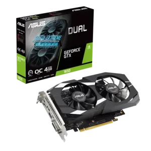 ASUS Dual GeForce GTX 1650 V2 OC Edition 4GB GDDR6 Graphics Card