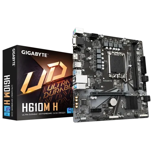 GIGABYTE H610M H DDR5 mATX Motherboard