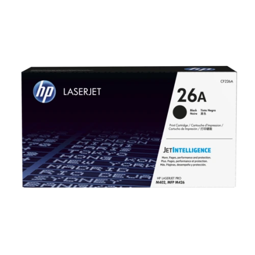 HP 26A Black Original LaserJet Toner Cartridge (For M402DN)