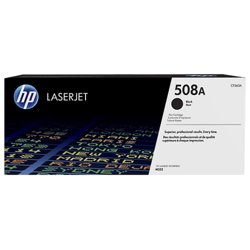 HP 508A Black Original LaserJet Toner (Bundle With Full Set)