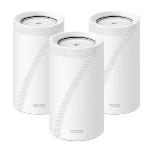Tp-Link Deco BE65 3-Pack BE11000 11000Mbps Tri-Band Gigabit Wi-Fi 7 Mesh Router System