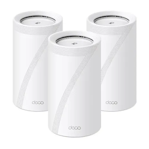Tp-Link Deco BE65 3-Pack BE11000 11000Mbps Tri-Band Gigabit Wi-Fi 7 Mesh Router System