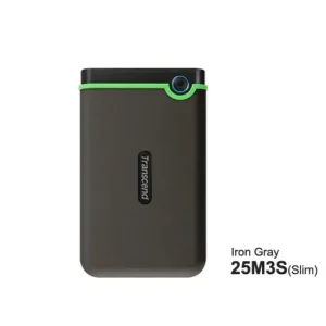 Transcend 1TB StoreJet 25M3S Portable Hard Disk Drive (HDD) Military Green Slim
