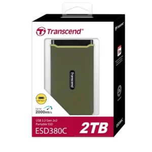 Transcend 2TB ESD380C USB 3.2 Gen 2x2 Type-C Portable SSD