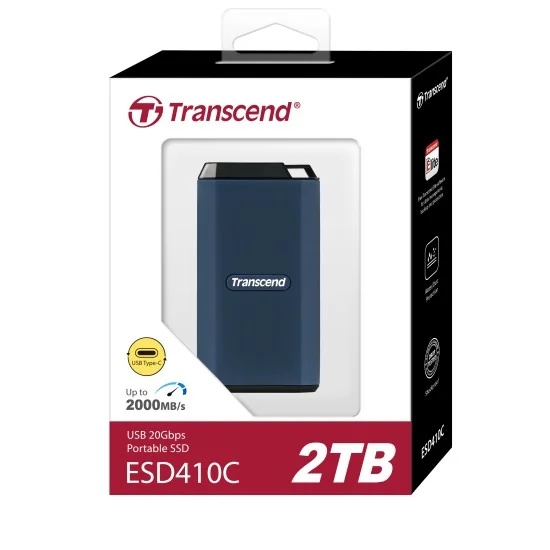 Transcend 2TB ESD410C Type-C Portable SSD