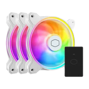 Cooler Master MasterFan MF120 HALO² 3 in 1 Case Fan White