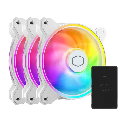 Cooler Master MasterFan MF120 HALO² 3 in 1 Case Fan White