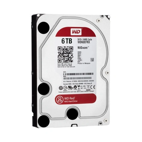Western Digital WD60EFRX 6TB 3.5″ RED internal Hard Disk