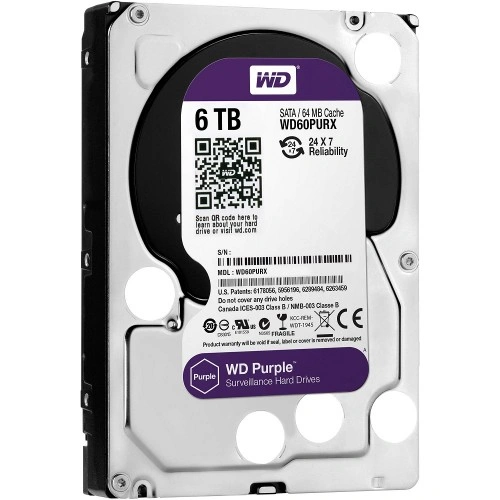 Western Digital WD60PURZ 6TB 3.5″ Purple HDD
