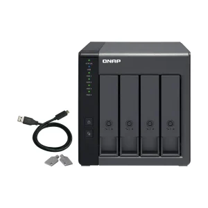 QNAP TR-004 – Versatile 4-Bay Type-C USB / SATA III Expansion Unit