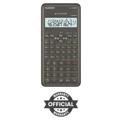 Casio FX-570MS-2 2nd Edition Non Programmable Scientific Calculator – Advanced Calculations in a Student-Friendly Package