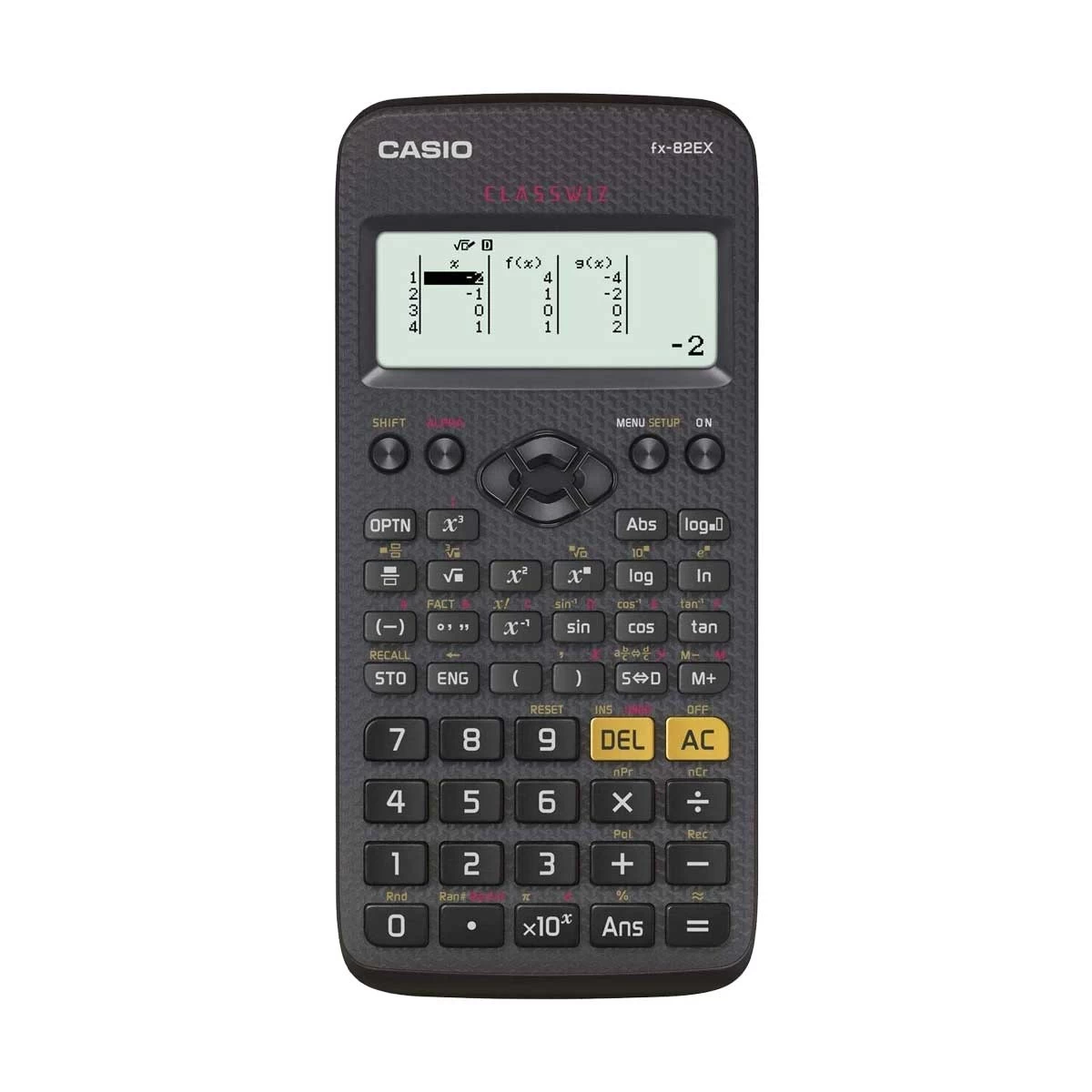 Casio FX-82EX Non Programmable Scientific Calculator – Classroom Essential with Enhanced Functionality