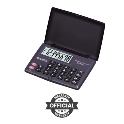 Casio LC-160LV Portable Basic Calculator – The Perfect Pocket Companion for Quick Calculations