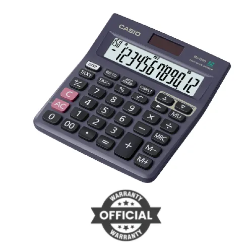 Casio MJ-120D Calculator – Accuracy Meets Efficiency