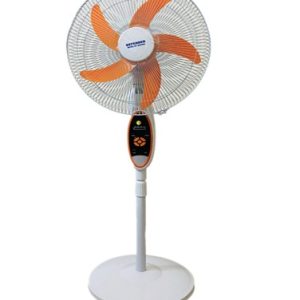 Defender Rechargeable AC/DC Stand Fan 16" with Remote