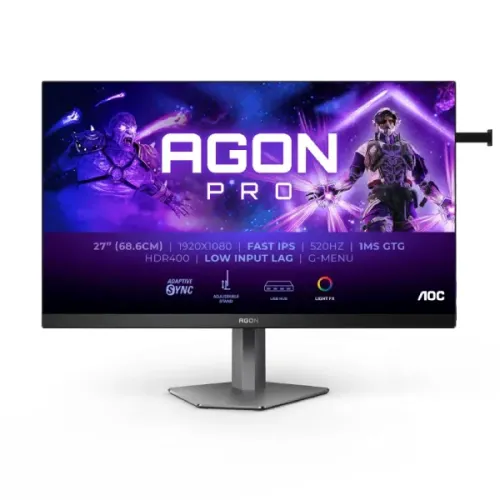 AOC AGON PRO AG276FK 27″ 520Hz FHD Fast IPS Gaming Monitor