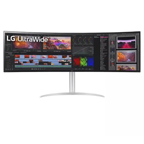 LG 49WQ95C-W 49″ 144Hz DQHD Curved Monitor