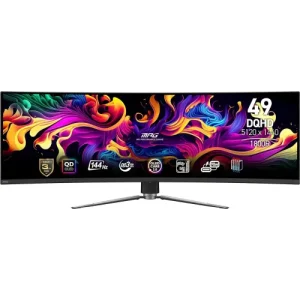 MSI MPG 491CQP QD-OLED 49" DQHD 144Hz Curved Gaming Monitor