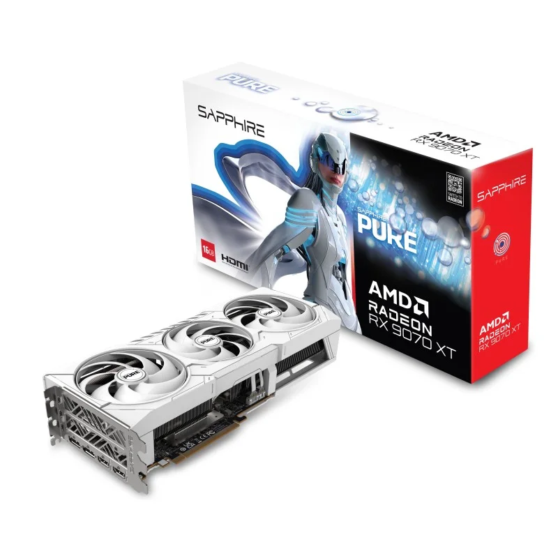 Sapphire Pure AMD Radeon RX 9070 XT 16GB GDDR6