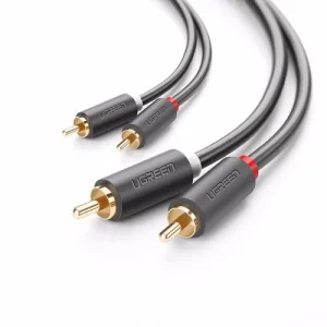 Ugreen 2RCA male to 2RCA male stereo audio video cable 3M