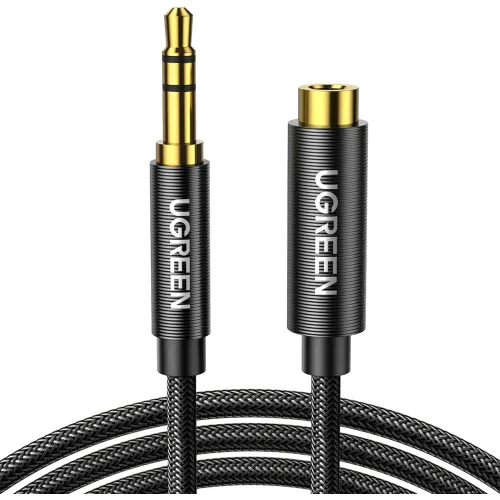 Ugreen AV118 2M 3.5mm Male to Female Audio Extension Cable