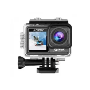 Ausek AT-S81TR Wireless Mic Combo 5K WiFi Action Camera