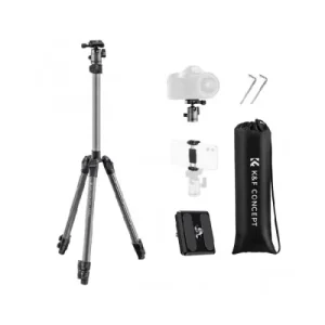 K&F Concept KF09.122 F263A4 Aluminum Portable Ball Head Tripod