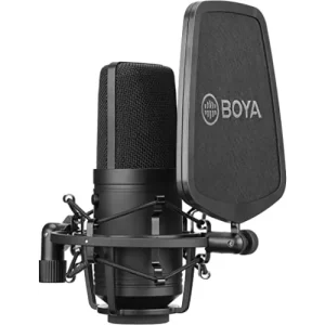 BOYA BY-M800 Large-Diaphragm Cardioid Condenser Studio Microphone