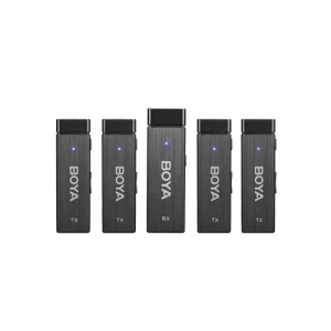 BOYA BY-W4 Ultracompact 2.4GHz Wireless Microphone System