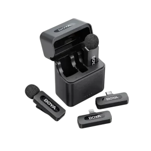 Boya BY-V3 Combo 2.4GHz Dual Channel Wireless Microphone System