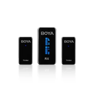 Boya BY-XM6-S2 Mini 2.4GHz Dual-Channel Wireless Microphone System