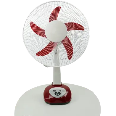 Defender OSK-2916 Rechargeable Table Fan (Maroon, 16 Inch)