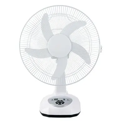 Defender OSK-2916 Rechargeable Table Fan (White, 16 Inch)