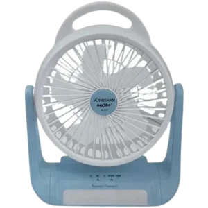 Kingshan Maxxon Premium Portable Fan AC/DC Rechargeable Mini Table Fan Light – KL-217