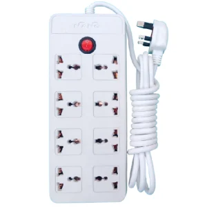 Nano NPS 709 8-Port Power Strip White