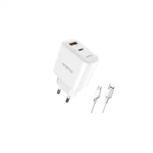 Oraimo PowerGaN 27W Charger Adapter with Type-C Cable