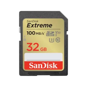 SanDisk Extreme 32GB 100mbps SDHC UHS-I Memory Card
