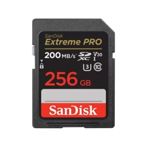 SanDisk Extreme PRO 256GB 200mbps SDHC And SDXC UHS-I Memory Card