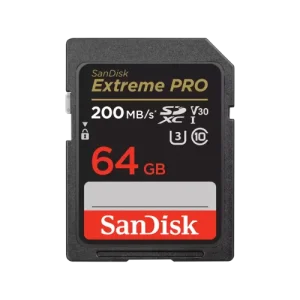 SanDisk Extreme PRO 64GB 200mbps SDXC UHS-I Memory Card