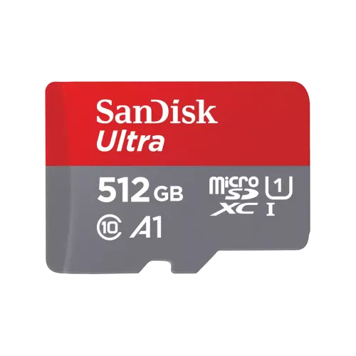 SanDisk Ultra 512GB MicroSDXC UHS-I Memory Card